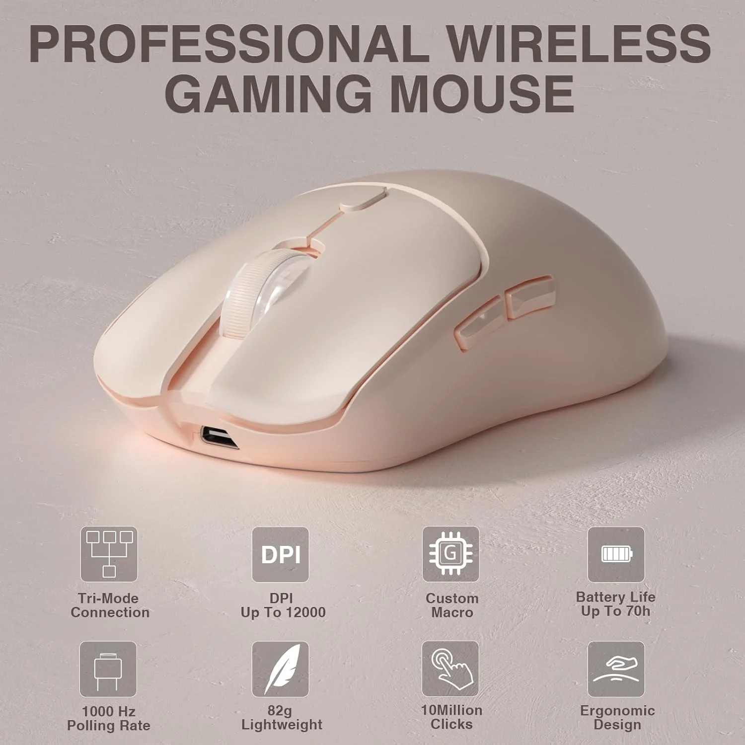 Esports Wireless Gaming Mouse - Беспроводная игровая мышь AULA SC580X с