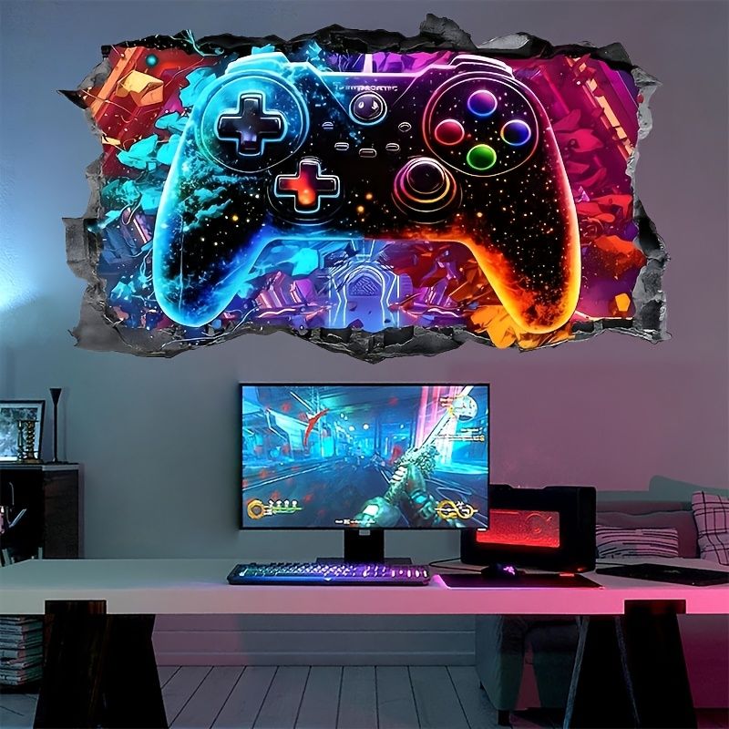 Настенные наклейки VIKAMA с из – обзор и цена Esports Gaming Wallpaper