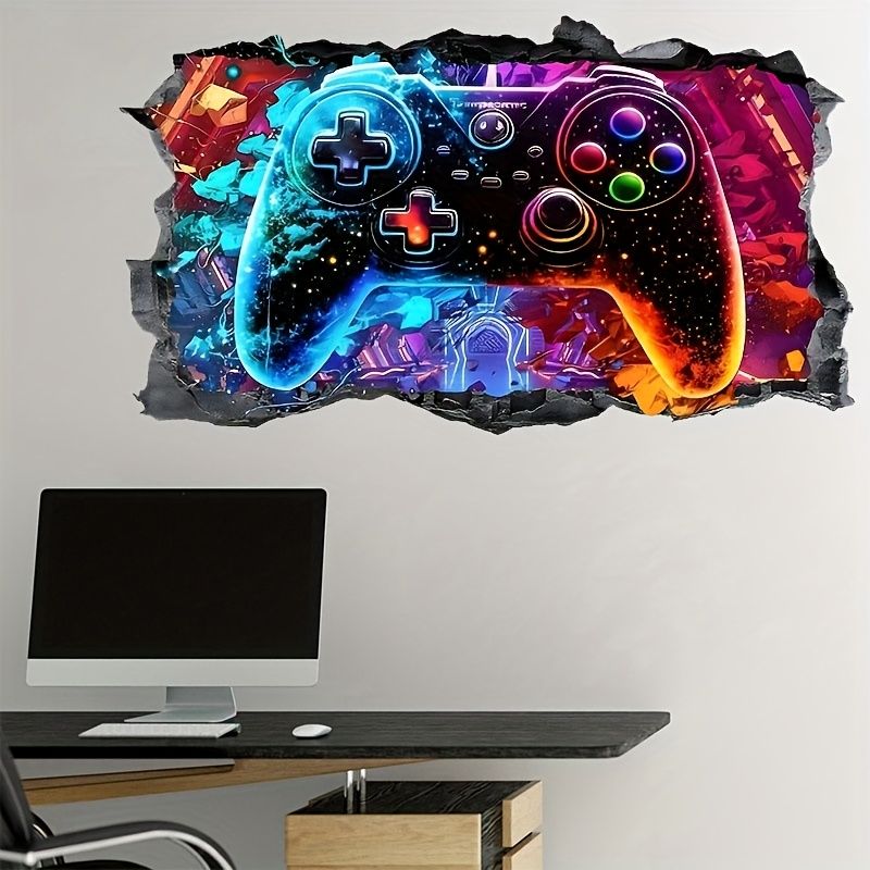 Настенные наклейки VIKAMA с из – обзор и цена Esports Gaming Wallpaper