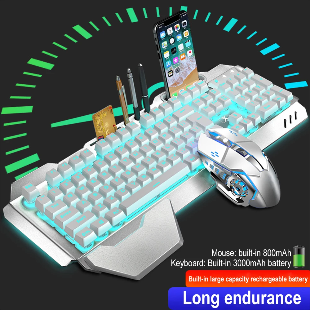 K680 перезаряжаемый 2,4G беспр – обзор и цена Esports Gaming Keyboard And Mouse