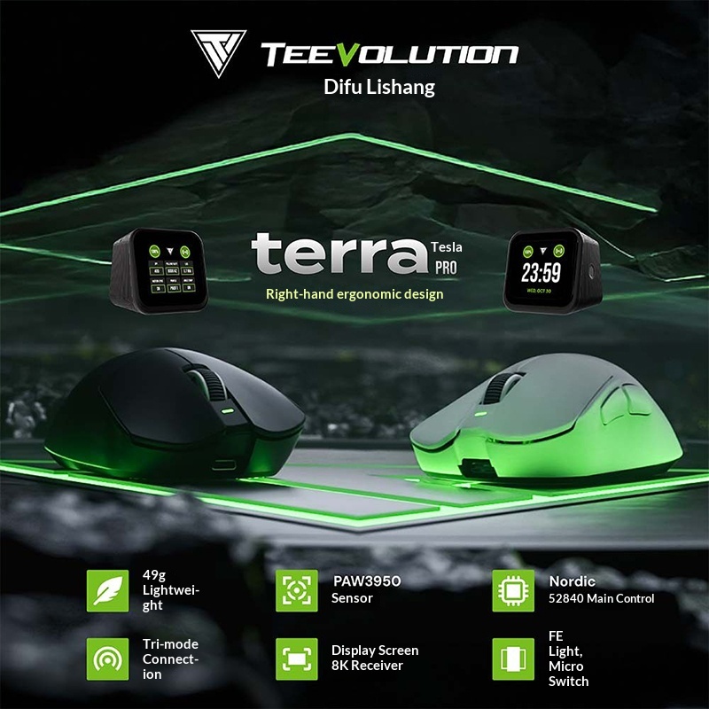 Игровая мышь TEEVOLUTION Terra – обзор и цена Esports Gaming Design