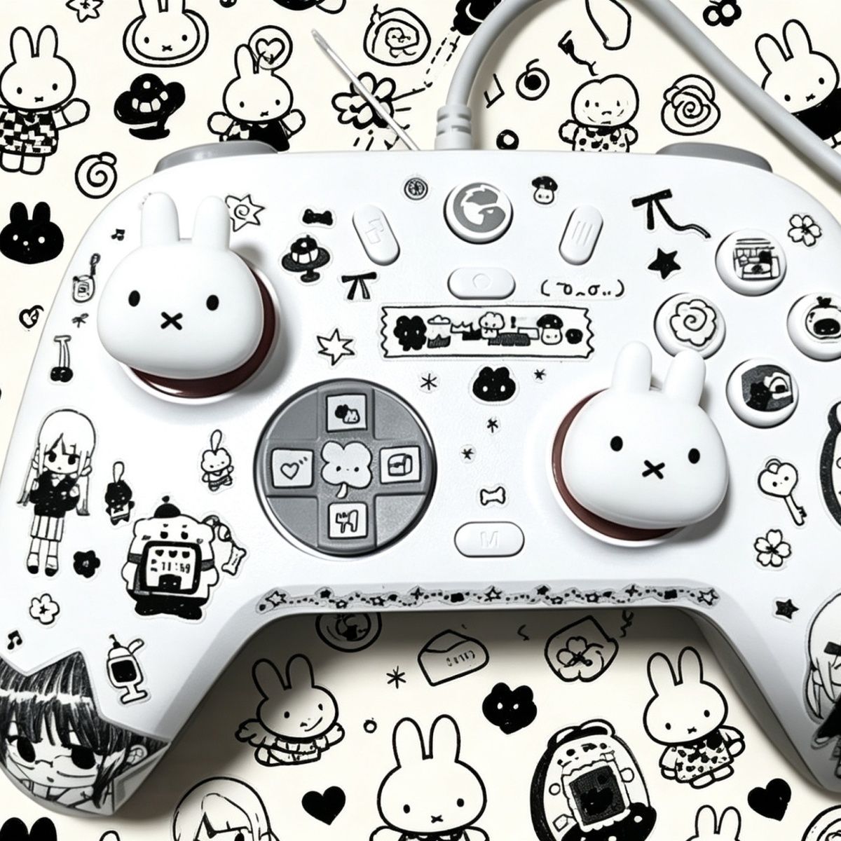 Мультяшные накладки на джойсти – обзор и цена Controller Analog Stick
