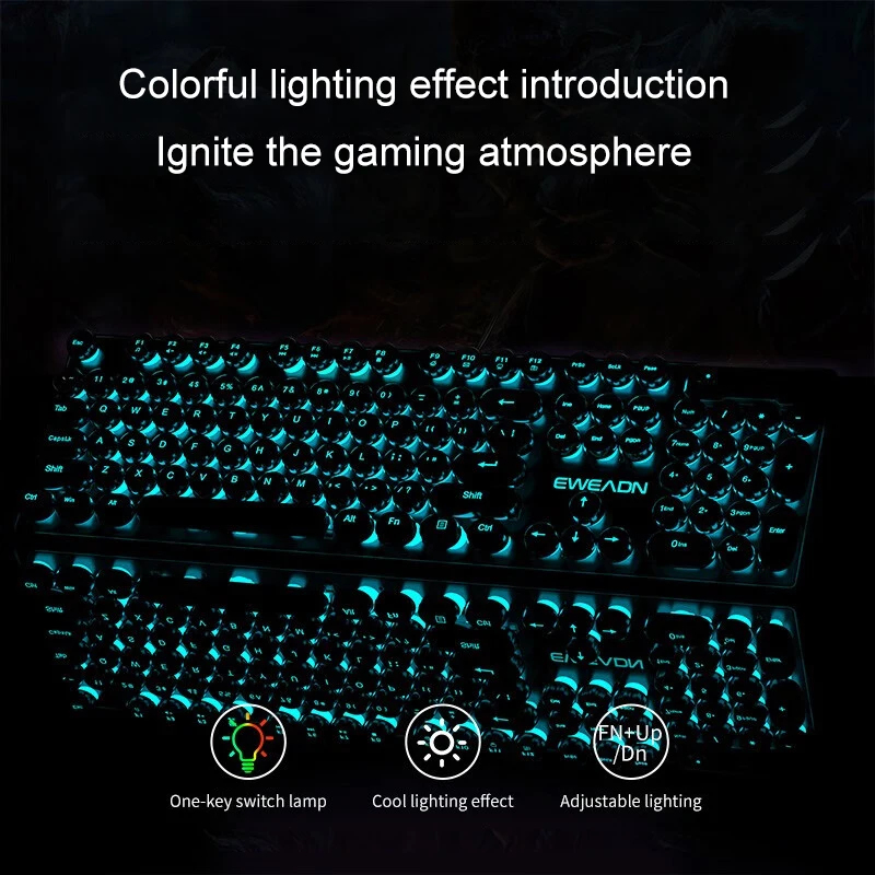 Ретро-панк набор клавиатуры и  – обзор и цена Esports Wireless Gaming Mouse