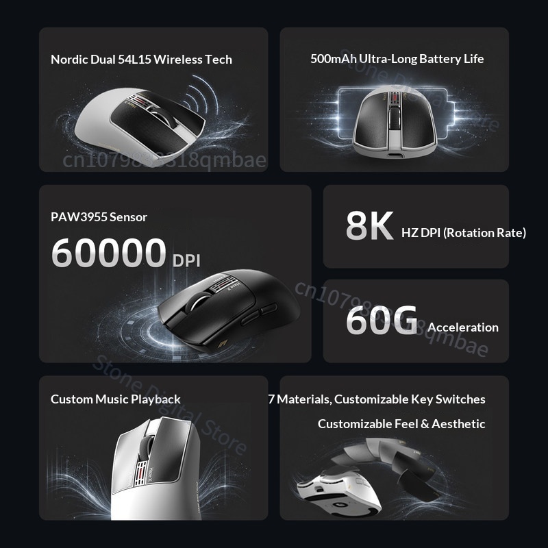 Беспроводная игровая мышь IPI  – обзор и цена Esports Gaming Design
