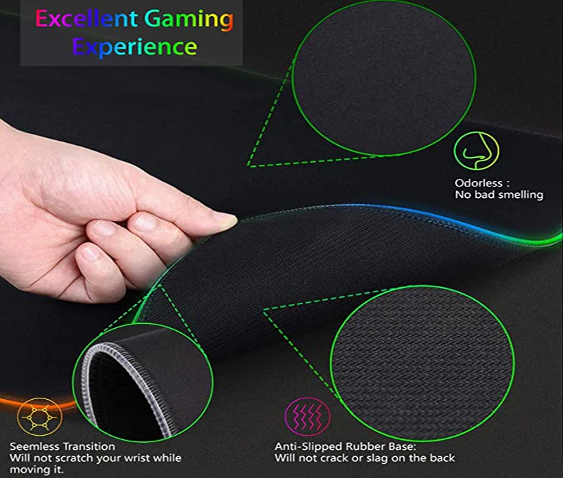 Большой коврик для мыши RGB XX – обзор и цена Esports Gaming Setup